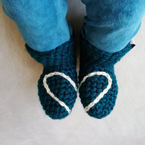 Heart Booties - baby and child-Baby Booties-EKA