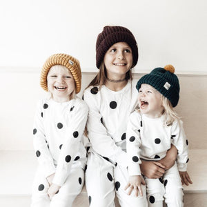 Mummy And Me Bobble Hat Set-Hats-EKA