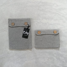 Load image into Gallery viewer, iPad Kindle Case Organic Cotton-Tech Covers-EKA
