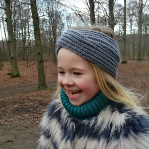 Kid's Cosy Cowl Roll Neck Scarf-Neck Gaiters-EKA