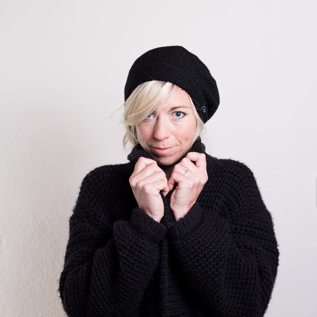 Hayworth Beret Hat-Hats-EKA