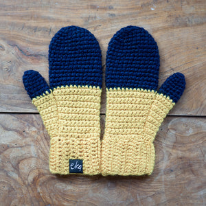 Dip Dye Ombre Mittens-Mittens-EKA