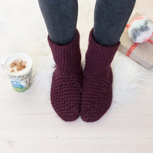 Single Colour Slipper Socks-Slipper Socks-EKA