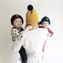 Load image into Gallery viewer, Mini Cowl Scarf With Bobble Hat Set-Hats-EKA
