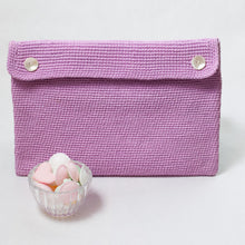 Load image into Gallery viewer, Crocheted Laptop Case - Organic Cotton-Tech Covers-EKA
