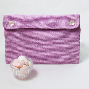 Crocheted Laptop Case - Organic Cotton-Tech Covers-EKA