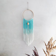 Load image into Gallery viewer, Dreamcatcher Talisman - Blue Ombre-Wall Hangings-EKA
