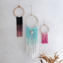 Load image into Gallery viewer, Dreamcatcher Talisman - Blue Ombre-Wall Hangings-EKA
