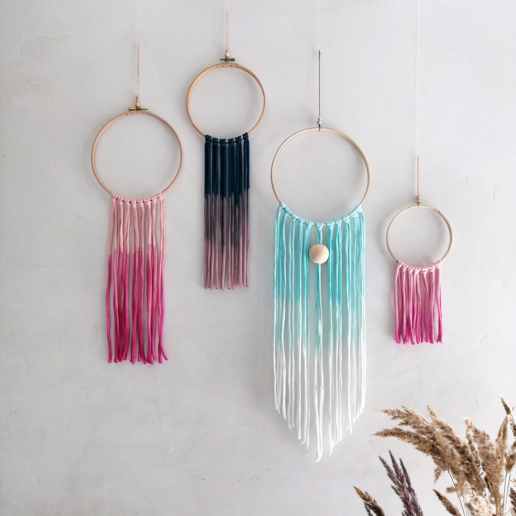 Dreamcatcher Talisman - Blue Ombre-Wall Hangings-EKA