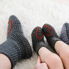 Load image into Gallery viewer, Heart Booties - baby and child-Baby Booties-EKA
