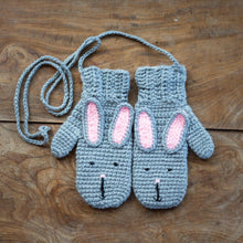 Load image into Gallery viewer, Animal Mittens - child-Mittens-EKA
