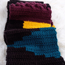 Load image into Gallery viewer, Pixelated Colour Block Scarf-Scarves-EKA
