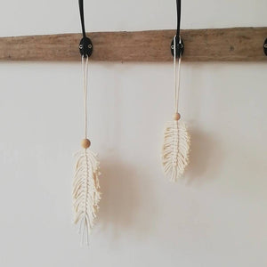 Set Of Macrame Leaves-Wall Hangings-EKA