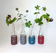 Load image into Gallery viewer, Organic Cotton Lace Covered Jar-Lace Covered Vase-EKA
