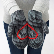 Load image into Gallery viewer, Hidden Heart Mittens - All Sizes-Mittens-EKA
