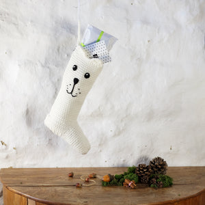 Polar Bear Christmas Stocking-Hanging Toys-EKA